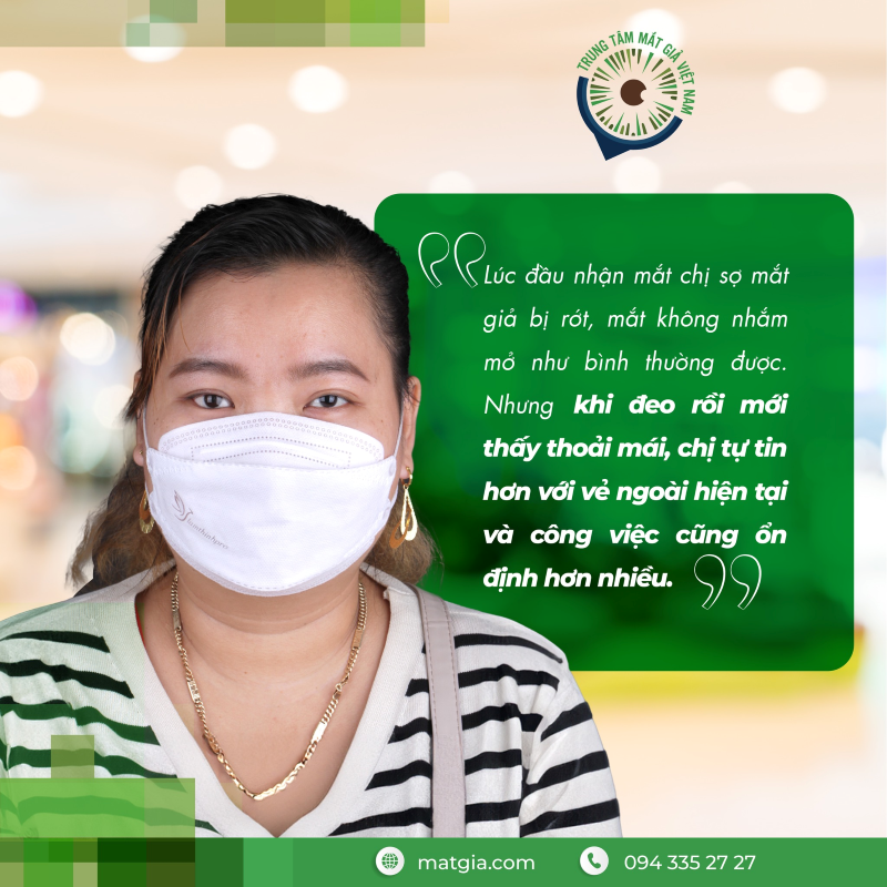 Mắt giả có bị rơi ra không - Matgia.com