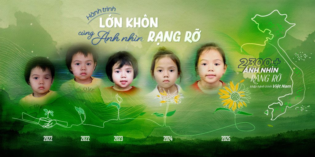 Hành trình lớn khôn cùng ánh nhìn rạng rỡ - Matgia.com