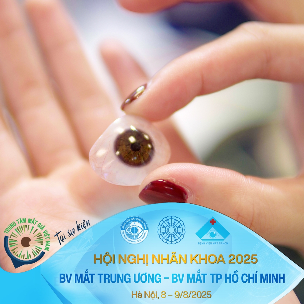 Trung Tâm Mắt Giả Việt Nam báo cáo chuyên sâu về Phục hình mắt trẻ em tại tại Hội nghị Nhãn Khoa Việt Nam 2025
