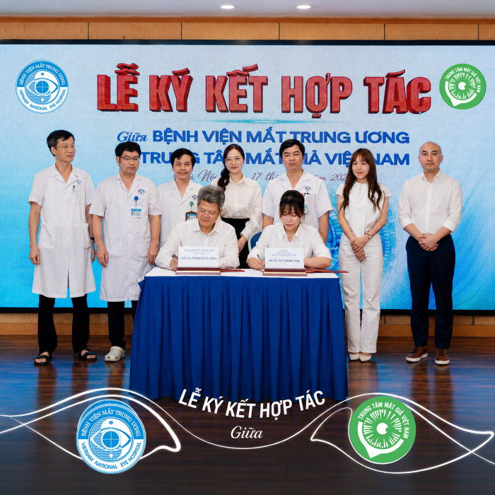 Lễ ký kết hợp tác giữa Trung Tâm Mắt Giả Việt Nam và Bệnh viện Mắt Trung Ương Lễ ký kết hợp tác giữa Trung Tâm Mắt Giả Việt Nam và Bệnh viện Mắt Trung Ương